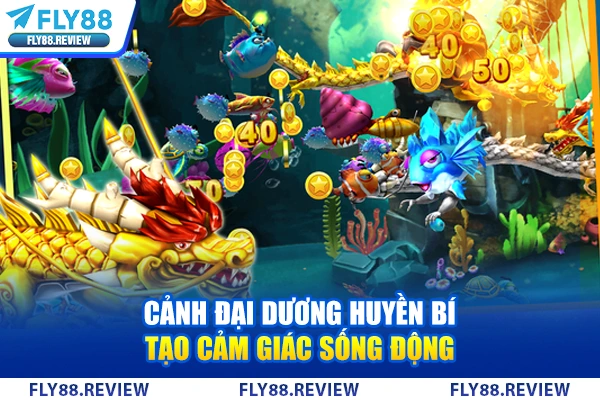 Cảnh đại dương huyền bí tạo cảm giác sống động Cảnh đại dương huyền bí tạo cảm giác sống động