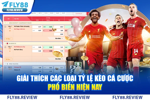 Giải thích các loại tỷ lệ kèo cá cược phổ biến hiện nay