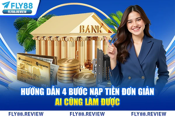 Hướng dẫn 4 bước nạp tiền đơn giản, ai cũng làm được